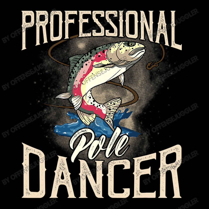 Fishing Fish Professional Pole Dancer Funny Bass Fishing Outdoor Graph Adjustable Cap by offensejuggler | Artistshot