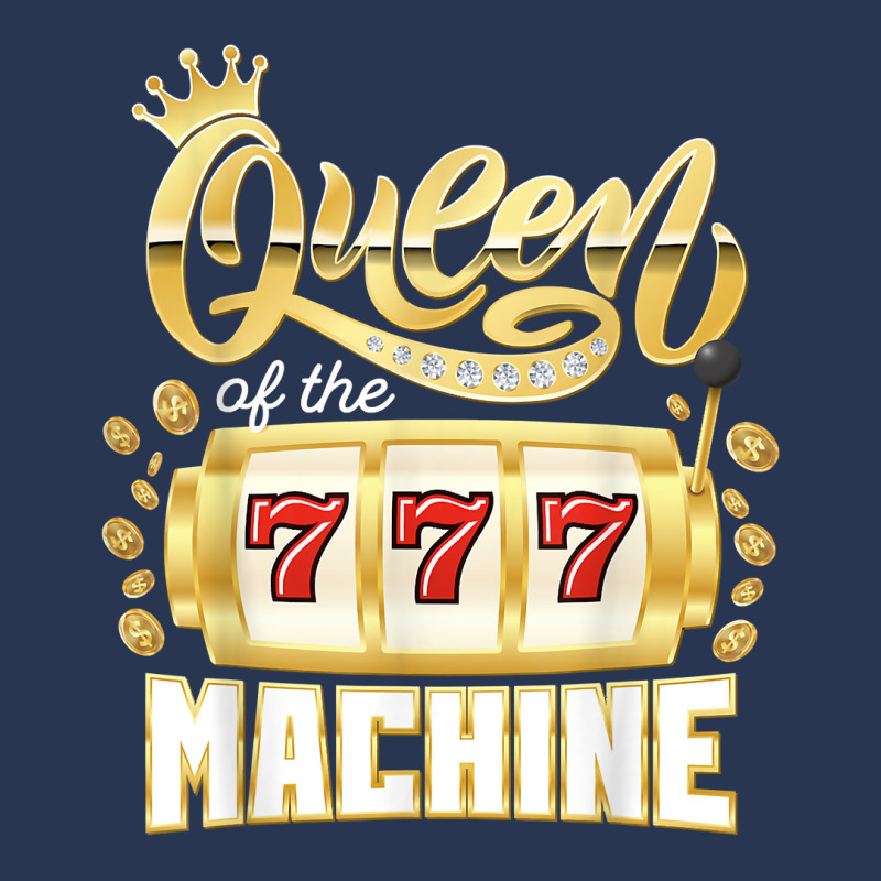 Queen Of The Machine Casino Gambling Slot Machine Player T Shirt Men Denim Jacket | Artistshot