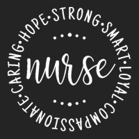 Nurse Gift Idea T  Shirt Nurse Saying Circle Design Strong, Carie, Sma 3/4 Sleeve Shirt | Artistshot