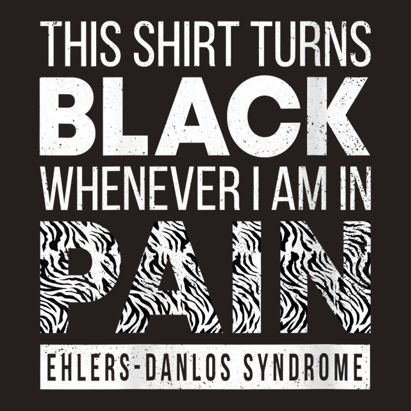 Womens Warrior Ehlers Danlos Syndrome Eds Awareness Zebra Ribbon V Nec Tank Top | Artistshot