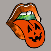 Lips With Tongue Out Pumkin Halloween Racerback Tank | Artistshot