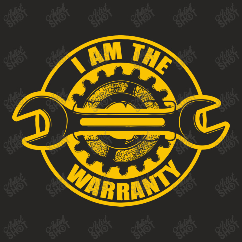 Im The Warranty Art Sticker Ladies Fitted T-Shirt by amang | Artistshot