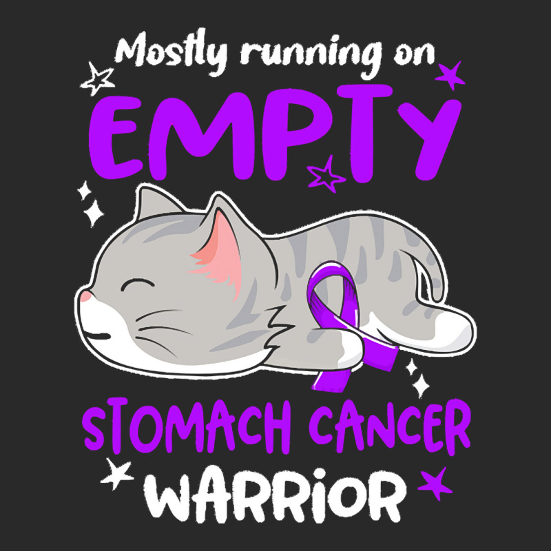 Stomach Cancer Awareness T  Shirt Mostly Running On Empty Stomach Canc Toddler T-shirt by rico96716 | Artistshot