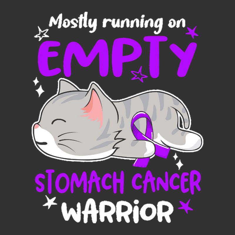 Stomach Cancer Awareness T  Shirt Mostly Running On Empty Stomach Canc Baby Bodysuit by rico96716 | Artistshot