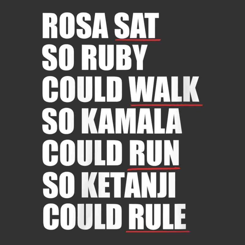 Womens Rosa Sat Ruby Walk Kamala Run So Ketanji Could Rule Kbj Meme V Baby Bodysuit | Artistshot