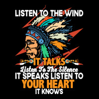 Native American Pride T  Shirt Listen To The Wind It Talks Listen To T Pocket T-shirt | Artistshot