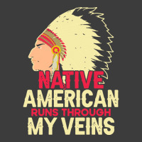 Native American Pride T  Shirt Native American Runs Through My Veins T Men's Polo Shirt | Artistshot