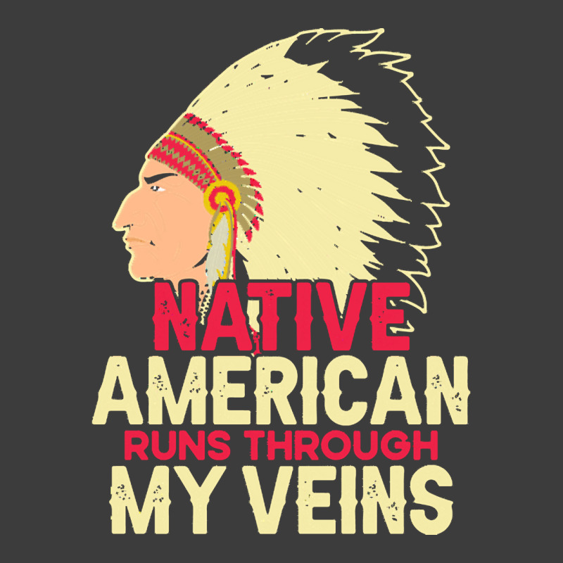 Native American Pride T  Shirt Native American Runs Through My Veins T Men's Polo Shirt | Artistshot