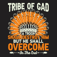 Native American Pride T  Shirt Tribe Of Gad A Troop Shall Destroy H Im T-shirt | Artistshot