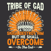 Native American Pride T  Shirt Tribe Of Gad A Troop Shall Destroy H Im Vintage Hoodie | Artistshot