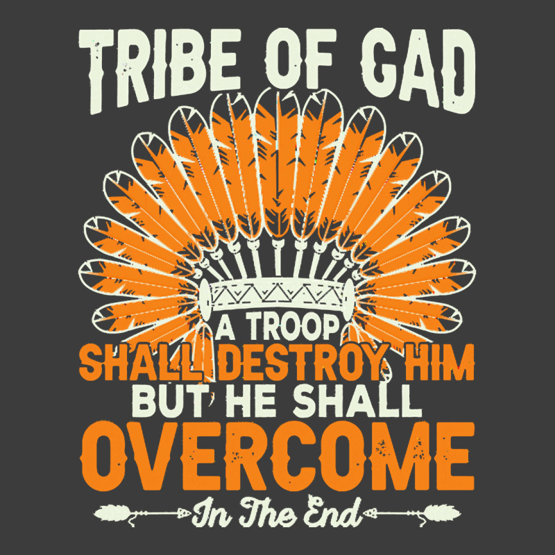 Native American Pride T  Shirt Tribe Of Gad A Troop Shall Destroy H Im Men's Polo Shirt | Artistshot