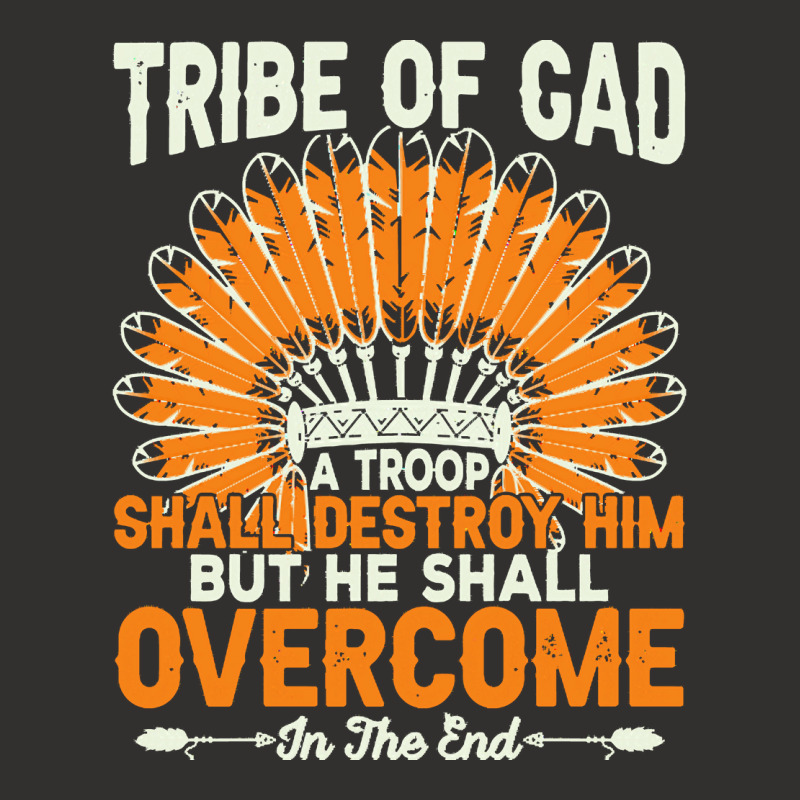 Native American Pride T  Shirt Tribe Of Gad A Troop Shall Destroy H Im Champion Hoodie | Artistshot