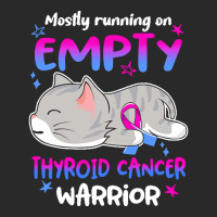 Thyroid Cancer T  Shirt Mostly Running On Empty Thyroid Cancer Warrior Toddler T-shirt | Artistshot