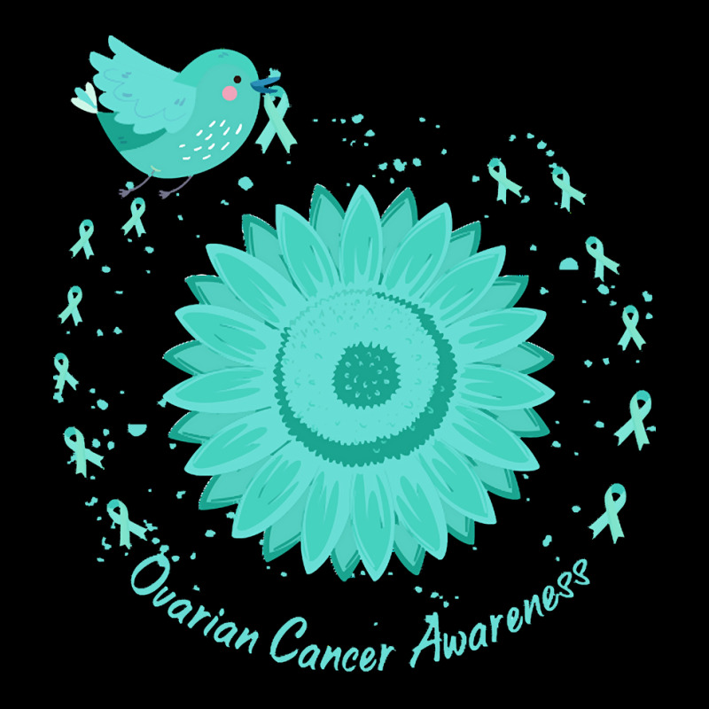 Ovarian Cancer Awareness T  Shirt Ovarian Cancer Awareness Sunflower T Pocket T-shirt | Artistshot