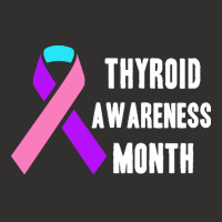 Thyroid T  Shirt Thyroid Awareness Month T  Shirt Champion Hoodie | Artistshot