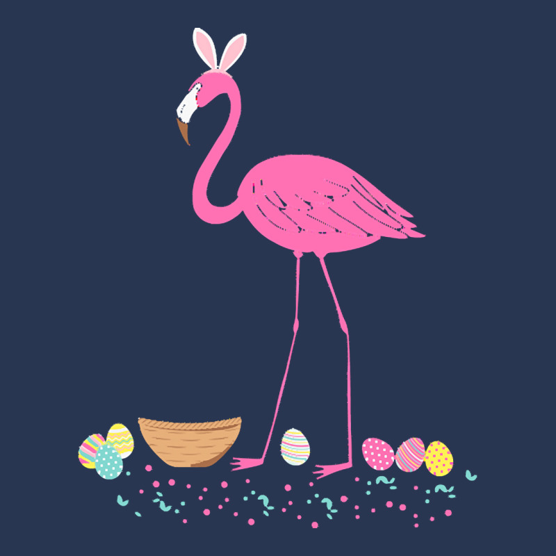 Pretty Easter Flamingo With Easter T  Shirt Easter Flamingo Easter Bun Men Denim Jacket | Artistshot