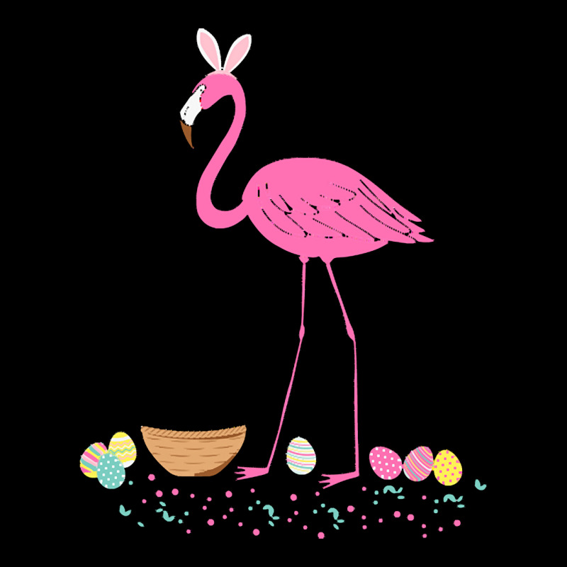 Pretty Easter Flamingo With Easter T  Shirt Easter Flamingo Easter Bun Long Sleeve Shirts | Artistshot