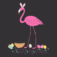 Pretty Easter Flamingo With Easter T  Shirt Easter Flamingo Easter Bun Vintage Hoodie And Short Set | Artistshot