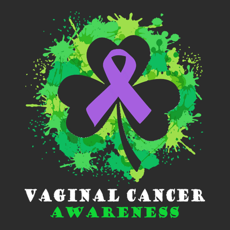 Vaginal Cancer Awareness T  Shirt Vaginal Cancer  Awareness Ribbon Sha Exclusive T-shirt by rico96716 | Artistshot