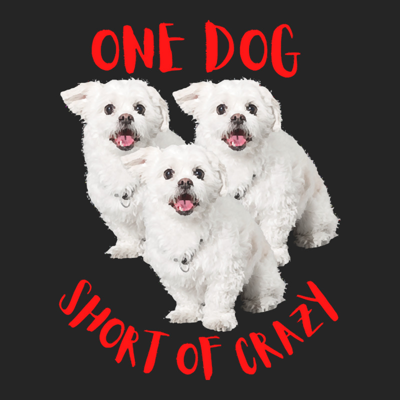 One Dog Short Of Crazy T  Shirtone Dog Short Of Crazy T  Shirt (13) Unisex Hoodie | Artistshot