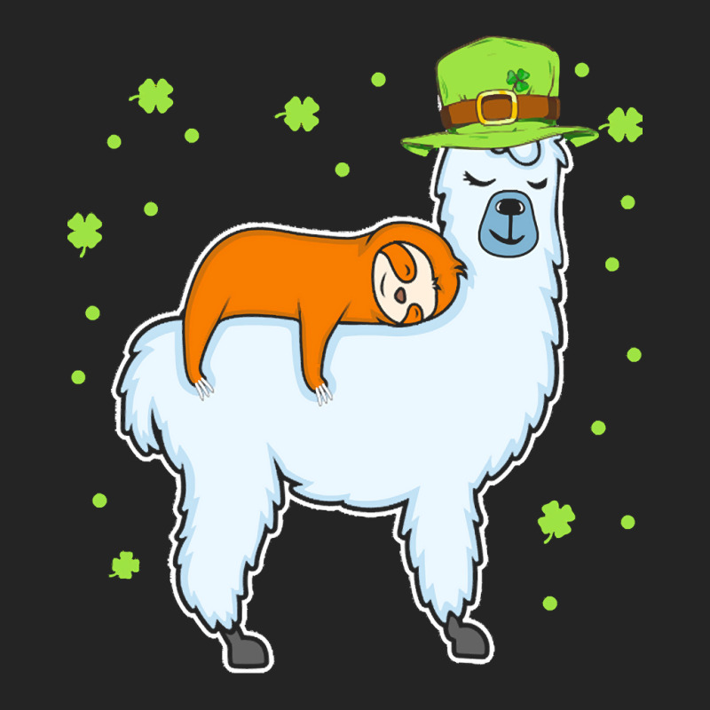 Unknown Funny Sloth Riding Llama Kids T  Shirt Leprechaun Lazy Sloth R 3/4 Sleeve Shirt | Artistshot