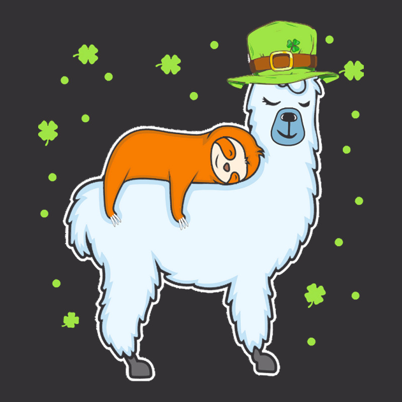 Unknown Funny Sloth Riding Llama Kids T  Shirt Leprechaun Lazy Sloth R Vintage Short | Artistshot