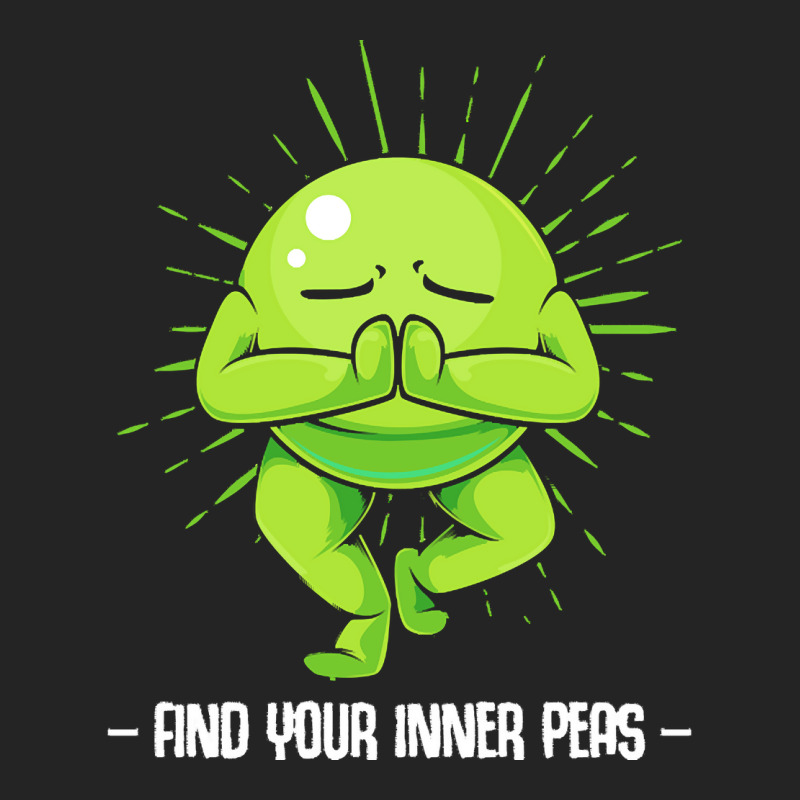 Vegetables T  Shirt Peas   Find Your Inner Peas   Funny Vegetable Pun 3/4 Sleeve Shirt | Artistshot