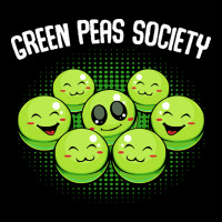 Vegetables T  Shirt Peas   Green Peas Society   Cute Kawaii Vegan Pun Pocket T-shirt | Artistshot