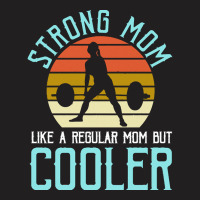 Weightlifting T  Shirt Weight Lifting Strong Mom Vintage T  Shirt T-shirt | Artistshot