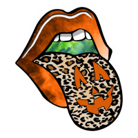 Lips Leopard Pumpkin Halloween Baby Bodysuit | Artistshot