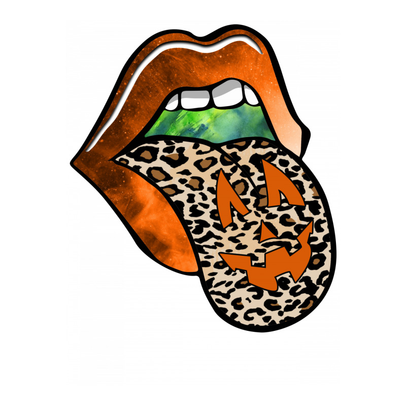 Lips Leopard Pumpkin Halloween Baby Bodysuit by autlu2024 | Artistshot