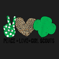 Peace Love Cookie Scout For Girls Bakery Cookie Season T Shirt Classic T-shirt | Artistshot