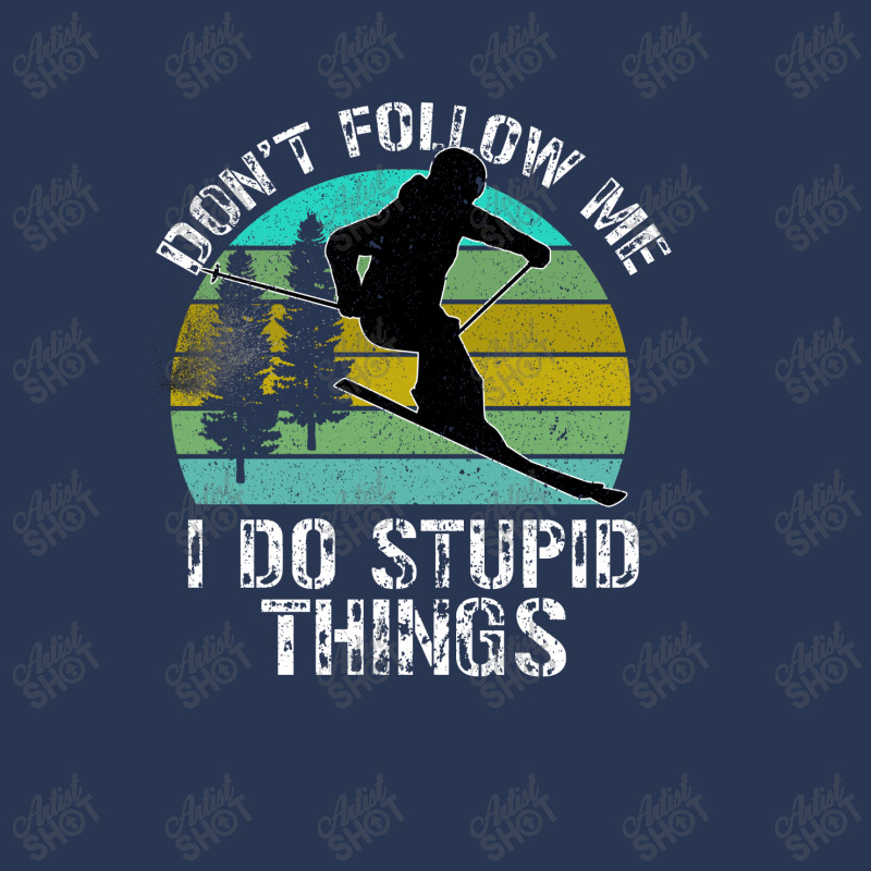 Don T Follow Me I Do Stupid Things Men Denim Jacket by Bettercallsaul | Artistshot