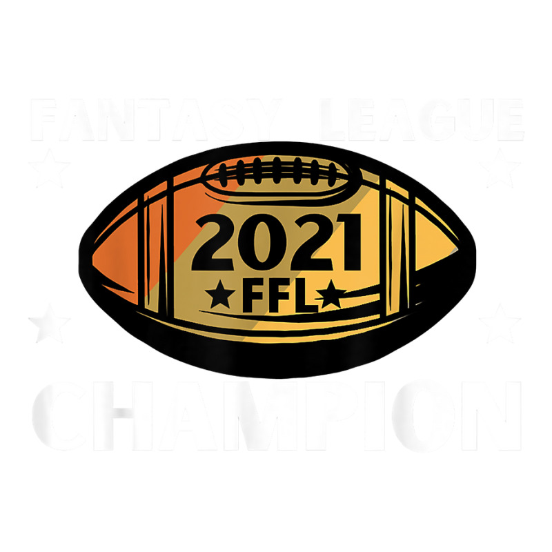 Fantasy League Champion Ffl Football 2021 Winner Vintage T Shirt Sticker | Artistshot