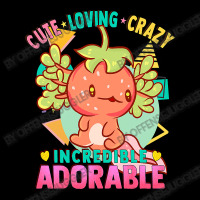 Axolotl Cute Kawaii Anime Strawberry Axolotl Loving Crazy 173 Adjustable Cap | Artistshot