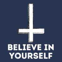 Believe In Yourself   Anti Religion Humanist Atheist Atheism T Shirt Ladies Denim Jacket | Artistshot