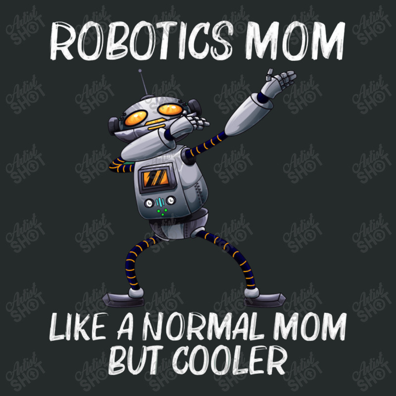 Funny Robot For Mom Mama Robotics Technology Machine Robots Women's Triblend Scoop T-shirt by irhamtsani | Artistshot