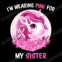 Unicorn Lover Pony Im Wearing Pink For My Sister Unicorn Kids Toddlers Cropped Hoodie | Artistshot