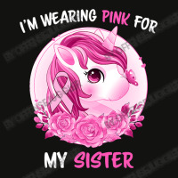 Unicorn Lover Pony Im Wearing Pink For My Sister Unicorn Kids Toddlers Scorecard Crop Tee | Artistshot