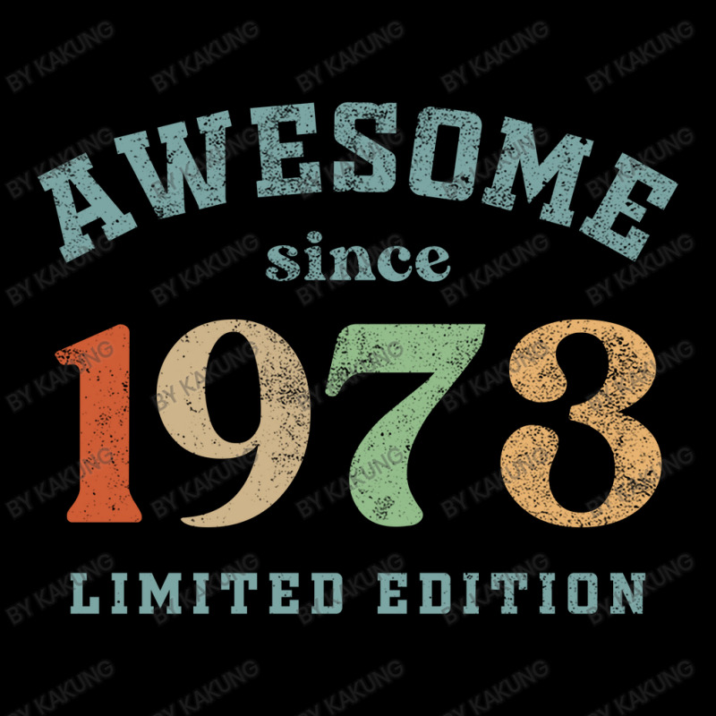 Awesome Since 1973 Zipper Hoodie | Artistshot