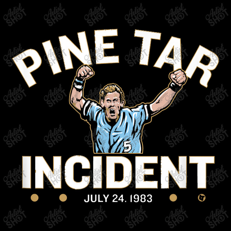 Officially Licensed George Brett Pine Tar Incident V-Neck Tee by kamiatun | Artistshot