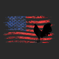 Gamefowl Vintage Distressed Us Flag Rooster Gallegos Fighter T Shirt Printed Hat | Artistshot