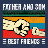 Father And Son Greatest Friends Men Denim Jacket | Artistshot