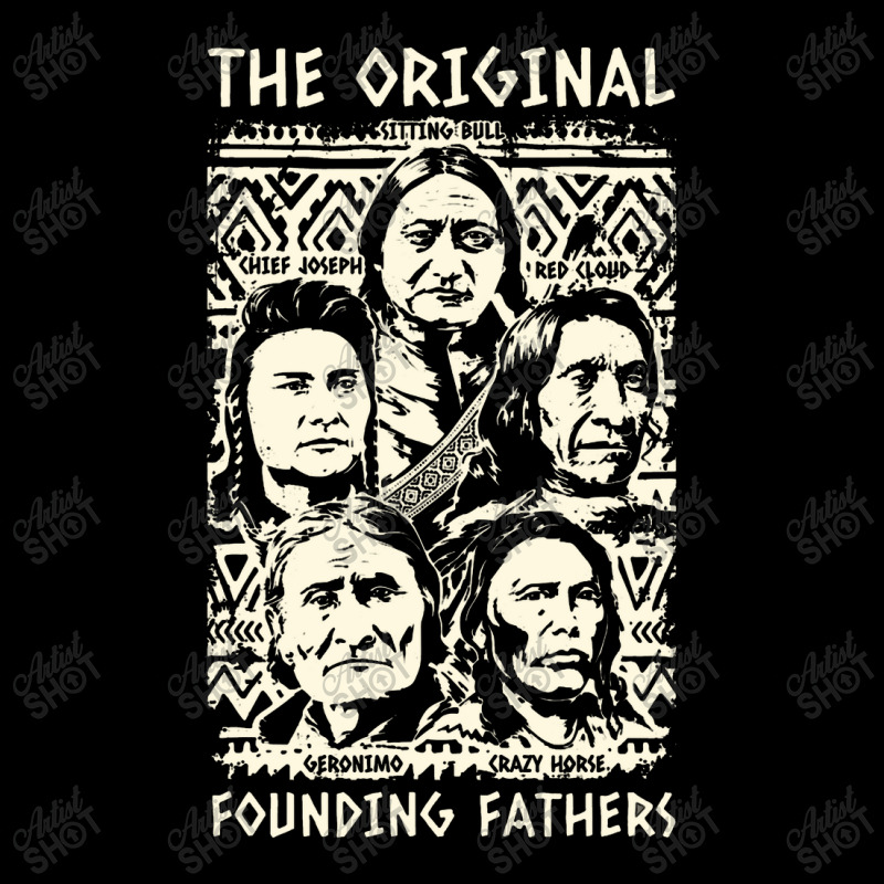 Original Founding Fathers Native American Indian Tribe Pride Pocket T-shirt | Artistshot