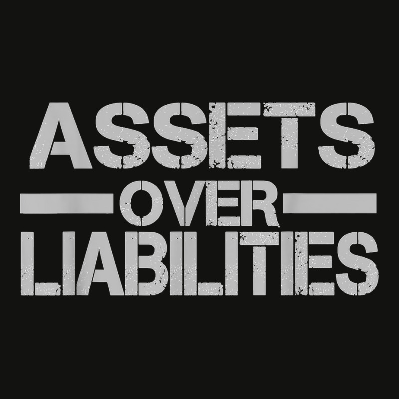 Assets Over Liabilities Mens T Shirt Scorecard Crop Tee by kadejahdomenick | Artistshot