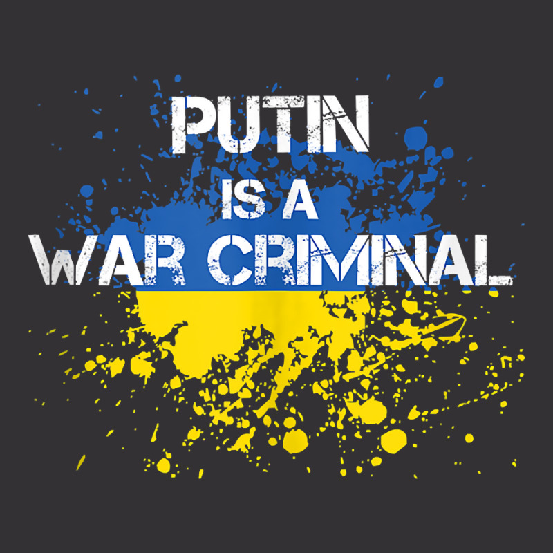 Putin Is A War Criminal Tank Top Vintage Short by oluwafemimccullers | Artistshot