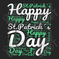 Happy St Patricks Day Wordart Unisex Hoodie | Artistshot