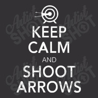 Keep Calm & Shoot Arrows Vintage Hoodie And Short Set | Artistshot