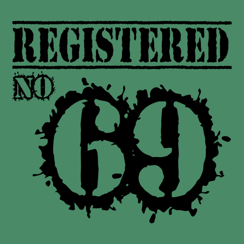 Registered No 69 Oval Keychain | Artistshot