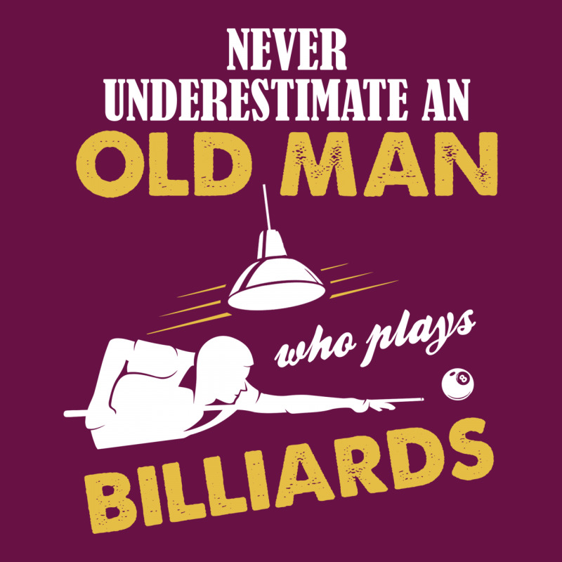 Never Underestimate An Old Man Who Plays Billiards Round Keychain | Artistshot